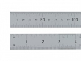 Fisher Satin Chrome Rule 300mm / 12in Photo Etched Markings  £9.69